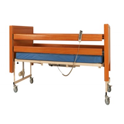 Hot Sell Elderly Care Furniture six Functions Wooden Backrest Nursing Bed Commercial Furniture patient hospital folding bed