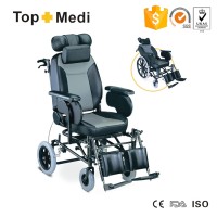 Rehabilitation Therapy Supplies Topmedi medical reclining disabled chair with adjustable legs