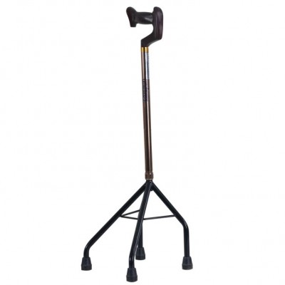 RPM70040 Cheap Price Small Base Aluminum Sure Step Orthopaedic Quad Cane