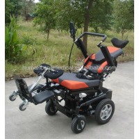 High quality stand up wheelchair for sale/ reclining power standing up wheelchair